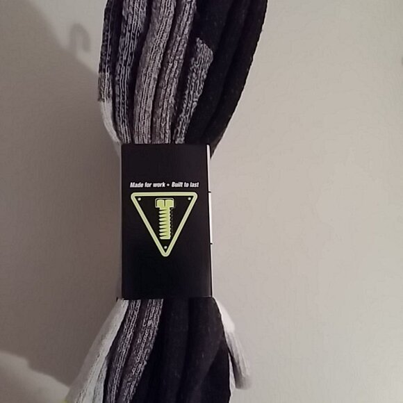 JOBSITE Men's HI-Splice Crew Heel Guard with Arch Support,10 PACK 6-12/10-13 NWT - Picture 5 of 8